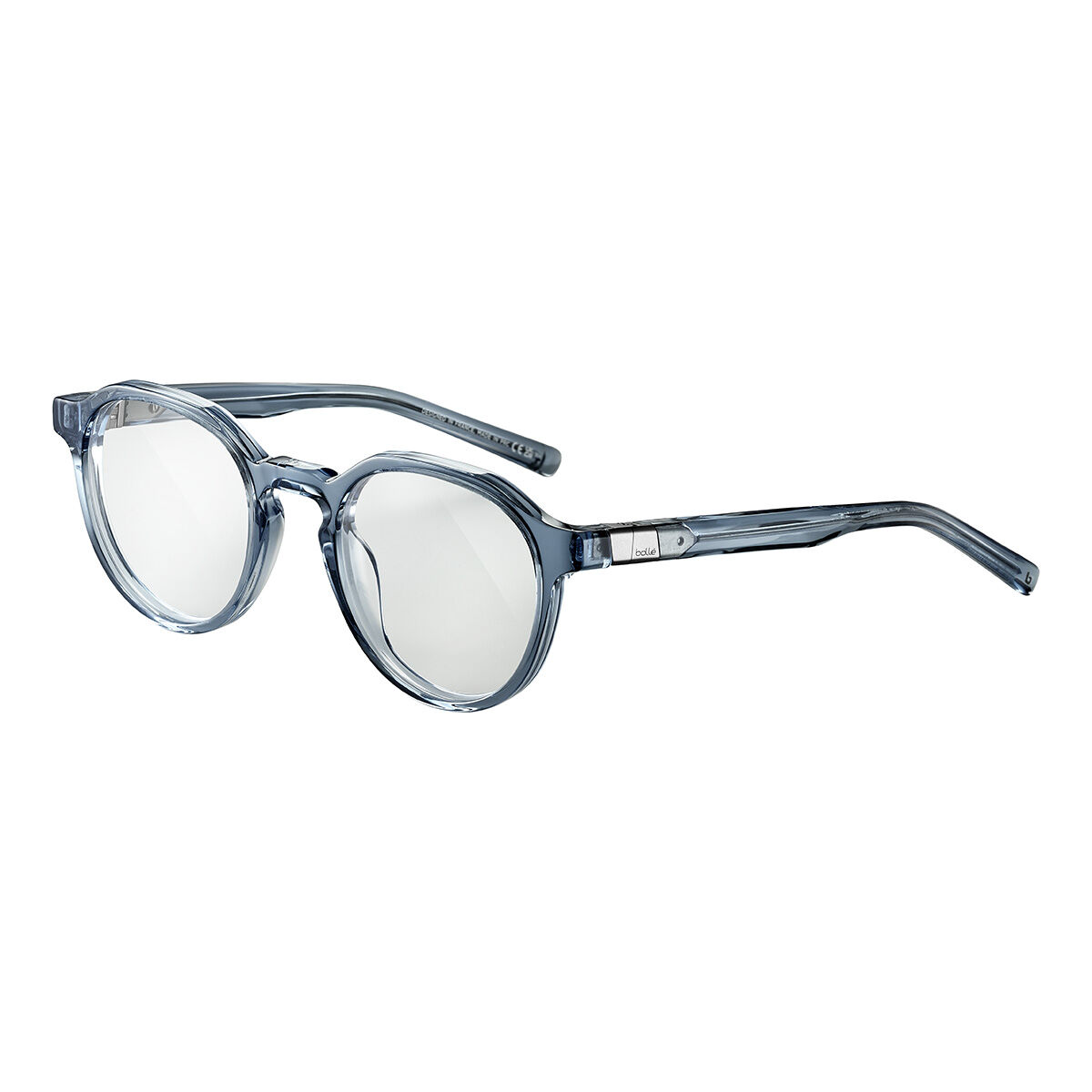 NWT Bolle BV004003 51mm JASP 02 Transparent Light Grey Shiny Eyeglasses JASP 02 Eyeglasses | Bollé main image 3