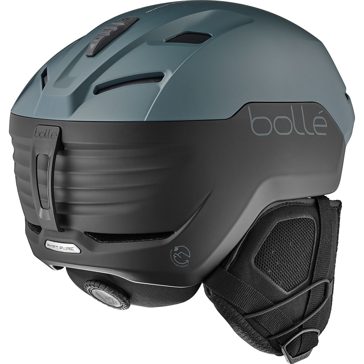 bolle snowboard helmet low profile Atmos Mips SNOW A unique and patented Active Panel Ventilation system provides unprecedented airflow Bolle' Mute Mips Snowboard Helmet