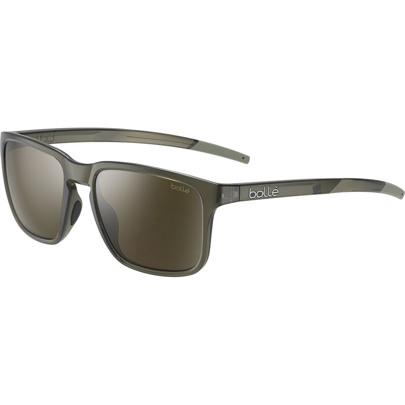 Lunettes De Soleil Bolle Acrylex Nylon - Noir, Verres Marron, Fabriquées En France, Occasion TB