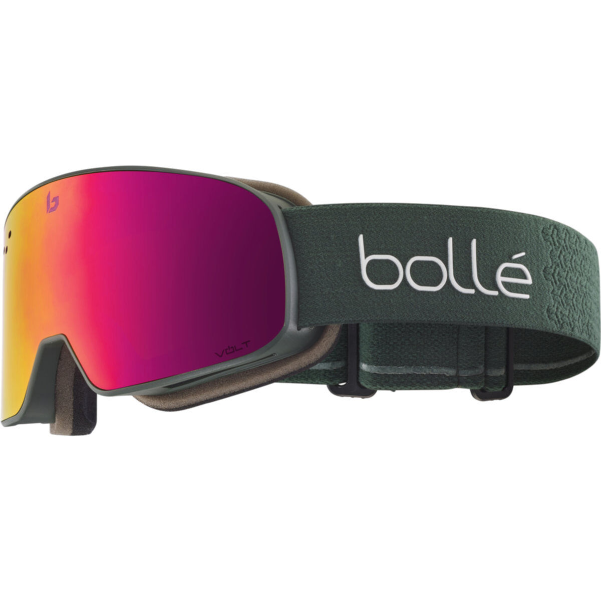Bolle Boll Ski Goggles Carve Shiny Black/Citrus Gun Snowboard Goggles 