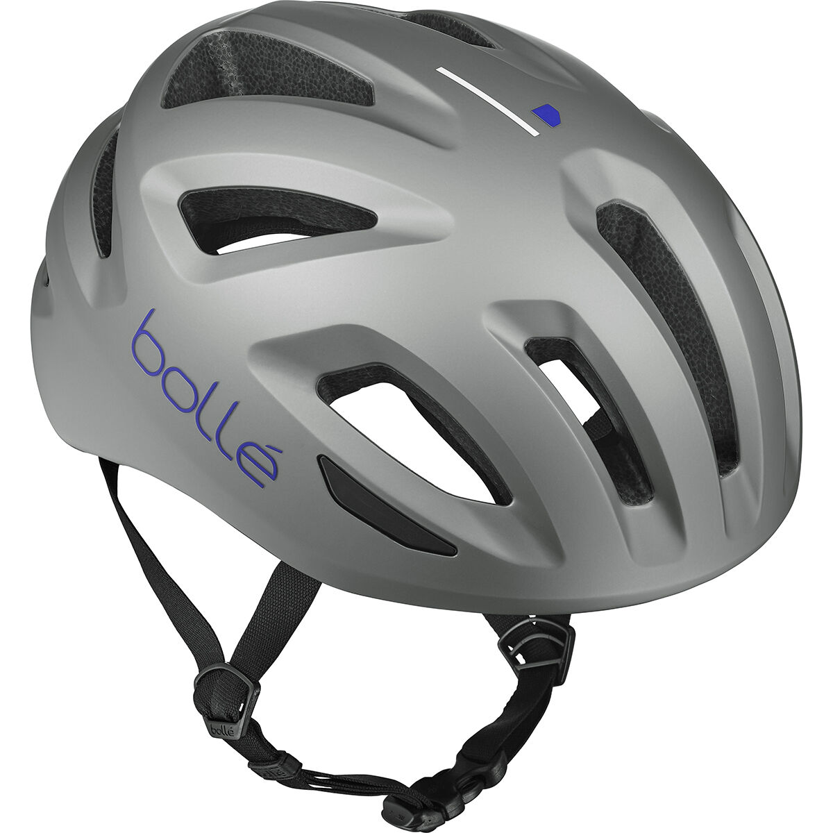 Bollé Stance Fahrradhelm – Weiß Matt, Mit Click-to-Fit-System, LED-Rücklicht & Insektenschutz