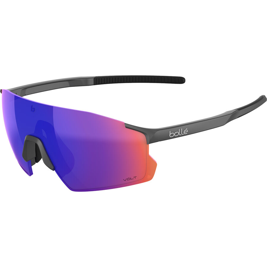 Lunettes De Soleil Lightning Bolt Bleu Et Noir - Occasion Très Bon État - Taille Régulière Homme