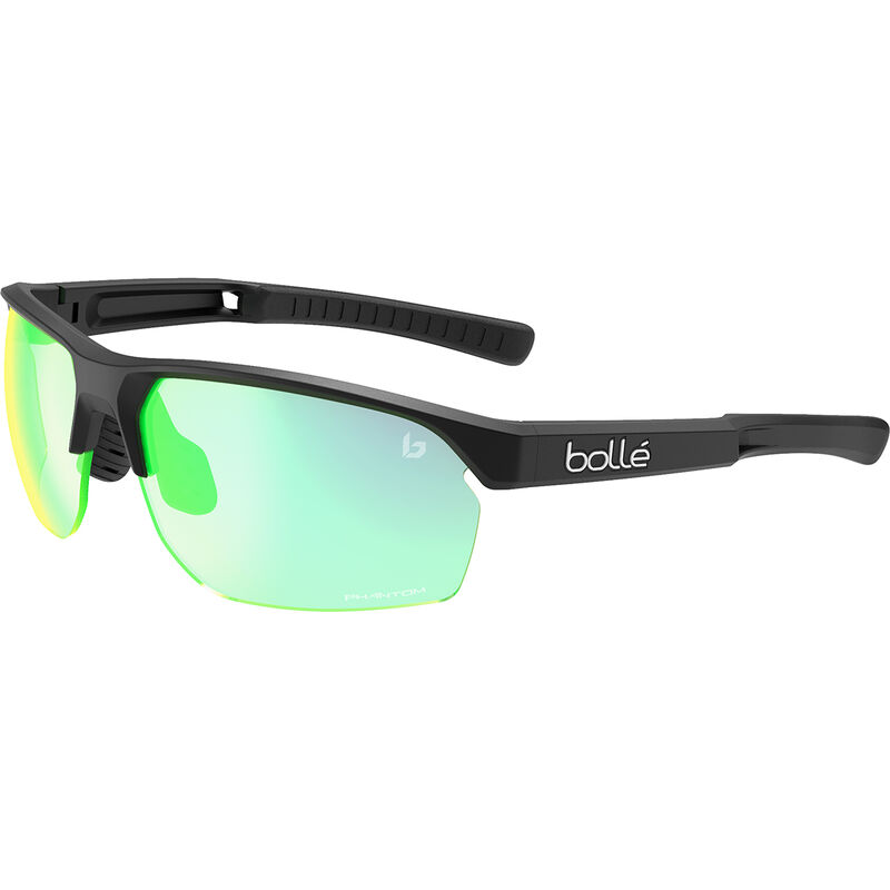 Bollé VICTUS S Black Matte with Phantom Clear Green Lenses