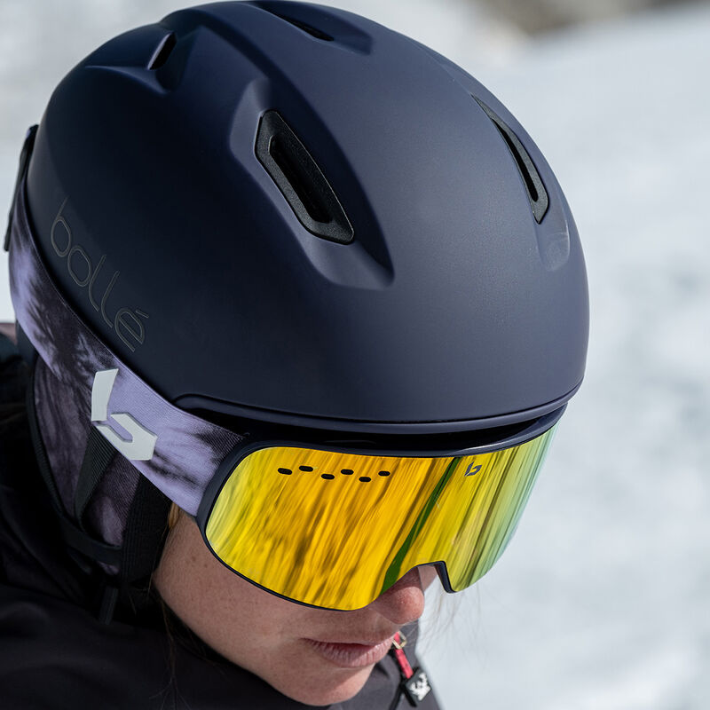 Ski Goggles Bolle The One Road Standard Bike Helmet ATMOS PURE Ski