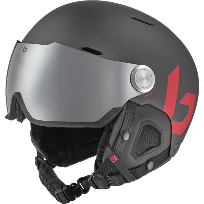 Bollé Might Visor Premium Black Matte & Grey + écran photochromique -  casque de ski neuf adulte
