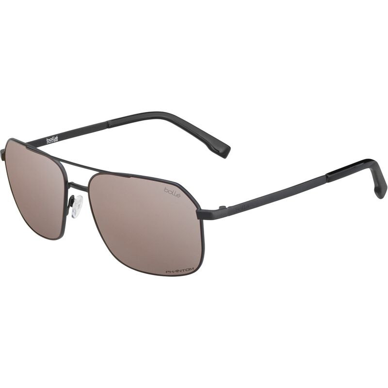 BOLLE NAVIS-GUNMETAL-MATTE-PHANTOM-BROWN-GUN-CAT-2-3 Sunglasses Sun Glasses MATT Amazon.com : Bolle Navis Matte Gun Sunglasses, Phantom Brown  main image 2