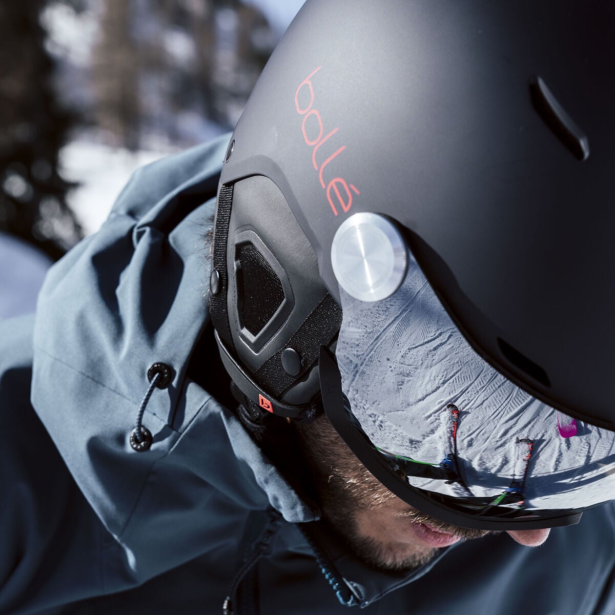 Bollé Might Visor スキー バイザー付きヘルメット Bollé MIGHT VISOR 
