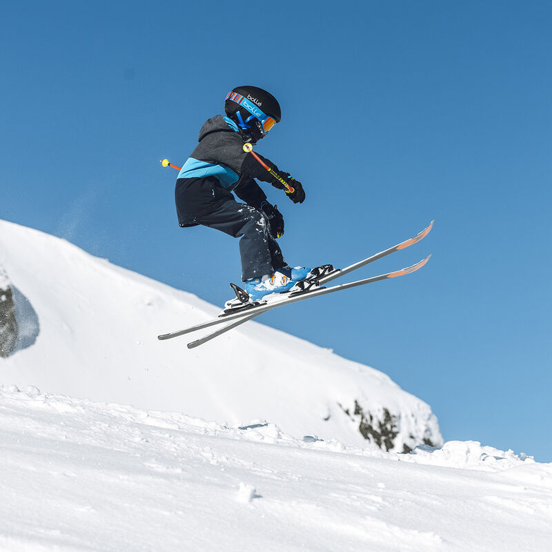 Casque de ski Bollé Atmos Youth (White Blue Matte) enfants - Alpinstore