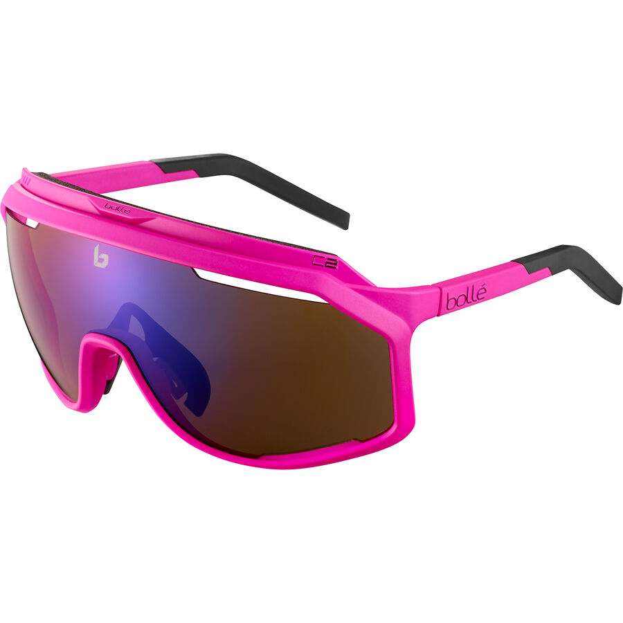 bollé Uni Ibex Sonnenbrille, Weiß, Grün, matt