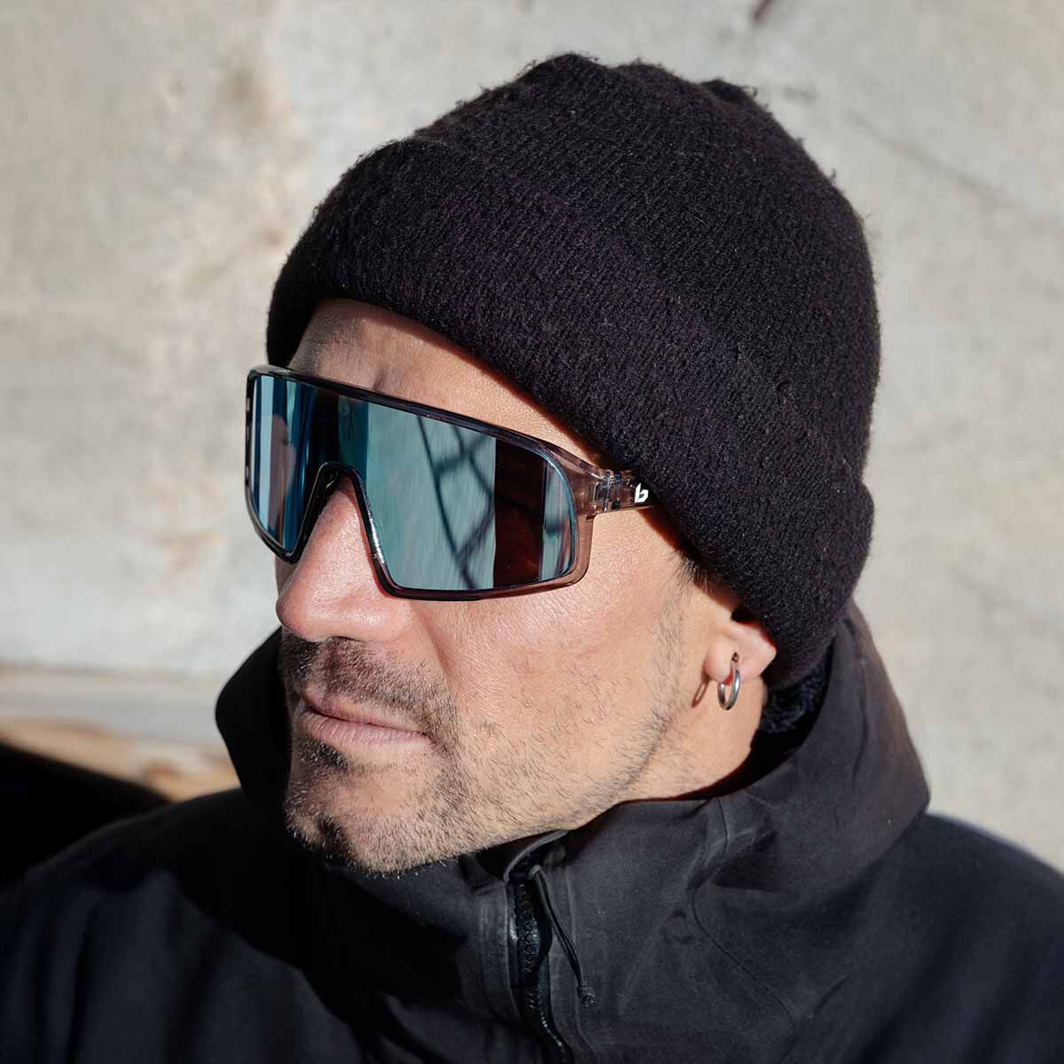 NWT Bolle BS065009 Black 66mm Sunglasses SCORE Lifestyle Sunglasses | Bollé main image 2