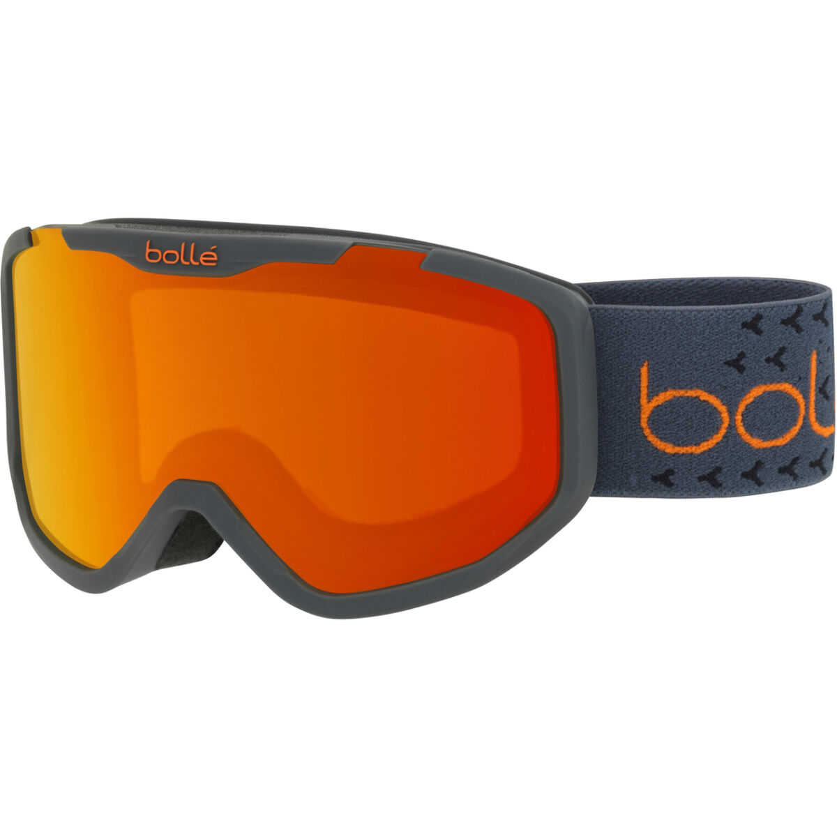 ski goggles grey