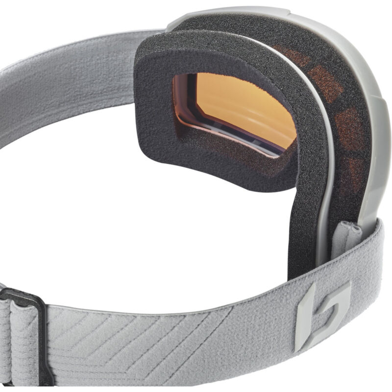 Maschera Da Sci Bollé MADDOX – Lente SLF Cat.2, Grigio Chiaro Opaco, Doppia Lente Antiappannamento, Per Adulti