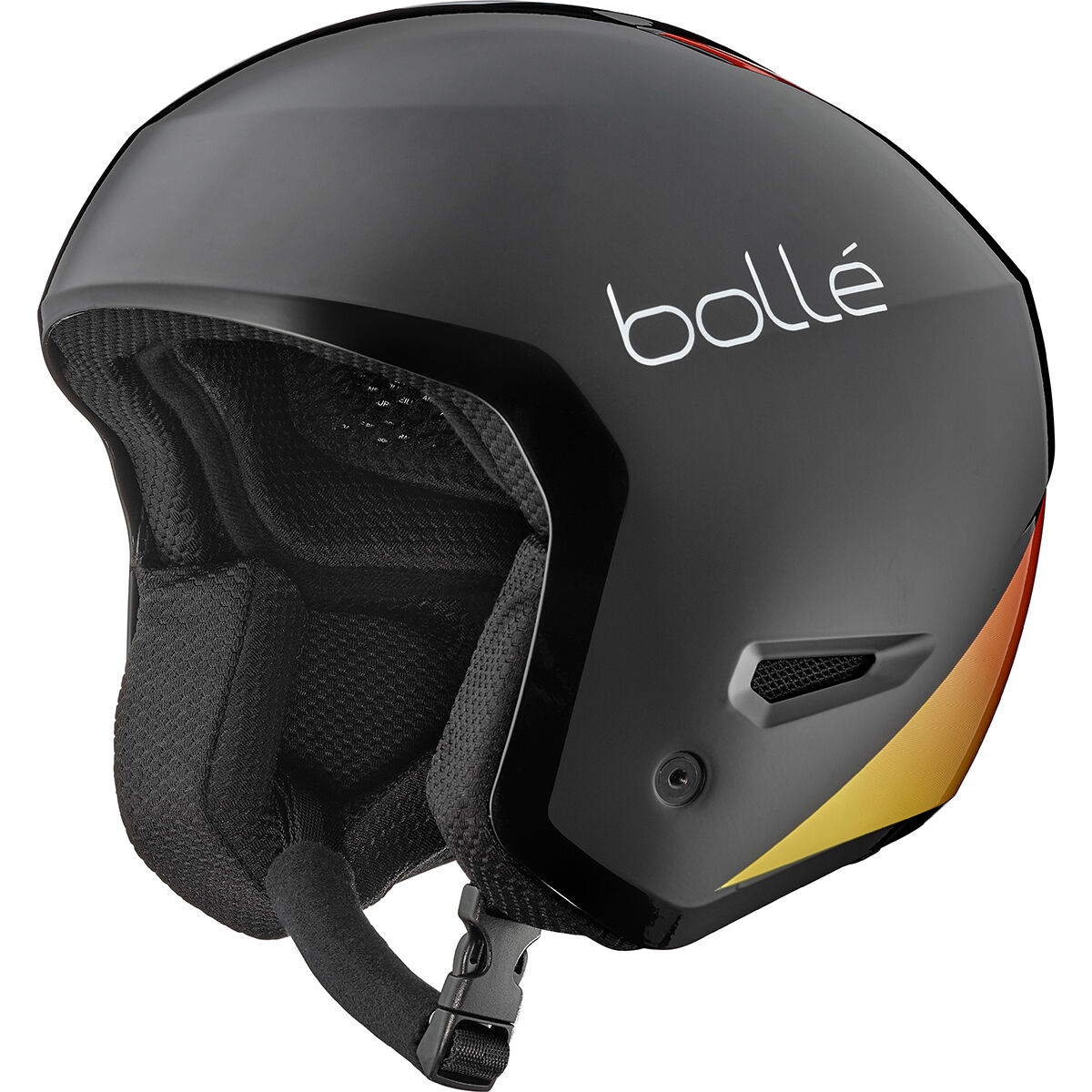 bolle snowboard helmet kids Bolle Medalist Youth Black Fire Shiny