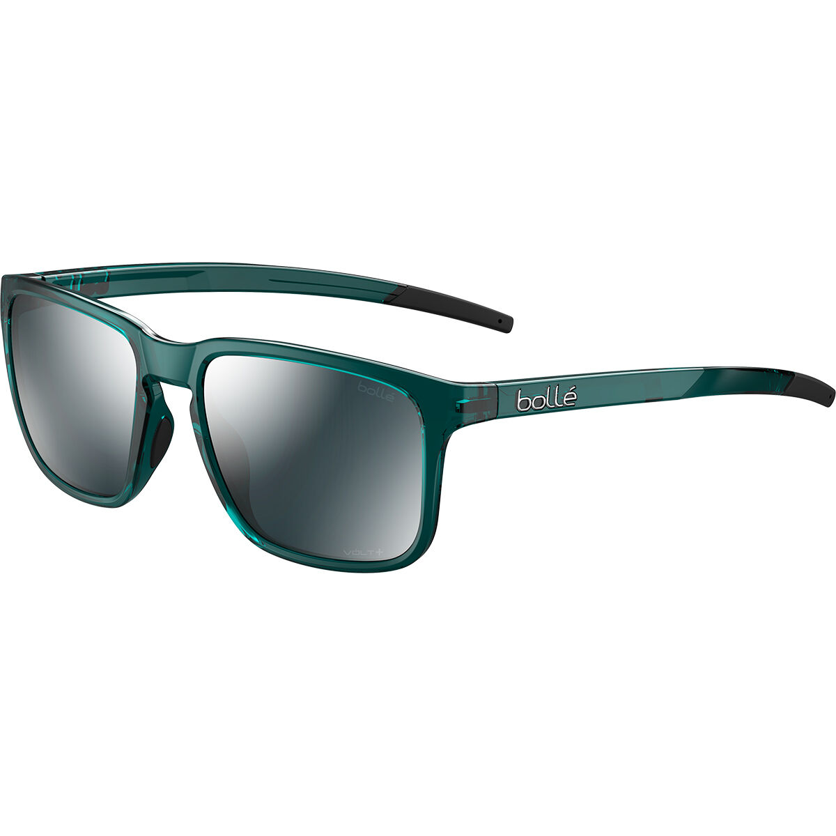 Bolle Bolle 12270 Aeromax Matte White Mint Modulator Emerald Lens Sports Sunglasses . 