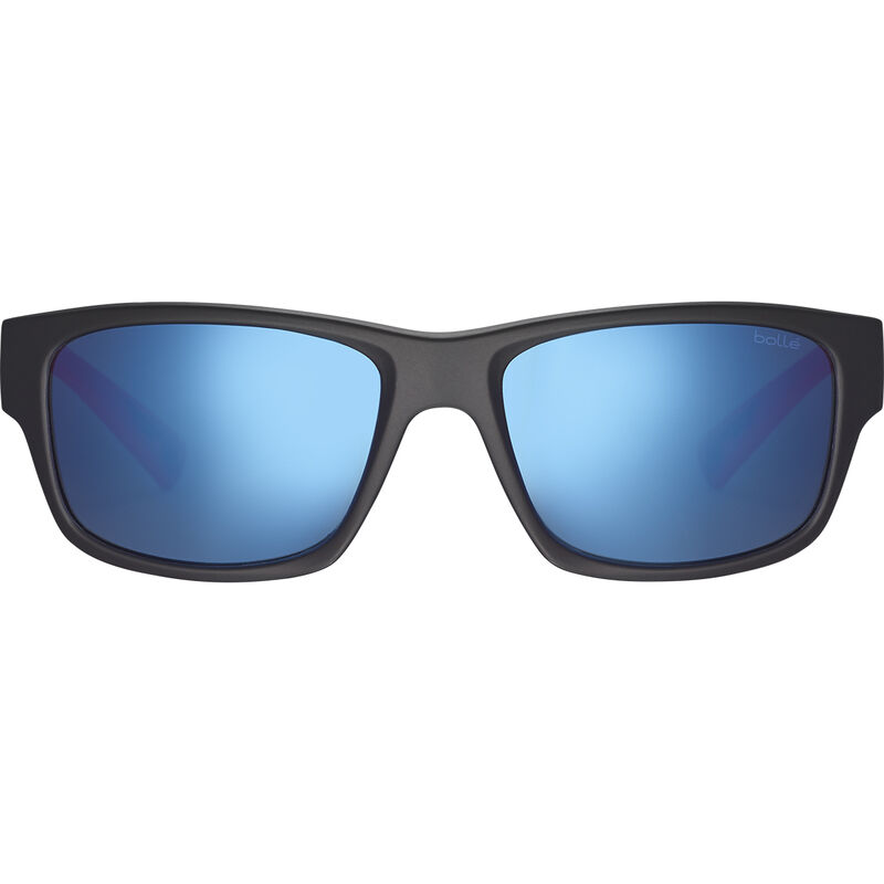 Bolle Holman Floatable Sunglasses Matte Black / Crystal Blue Polarized Offshore Blue