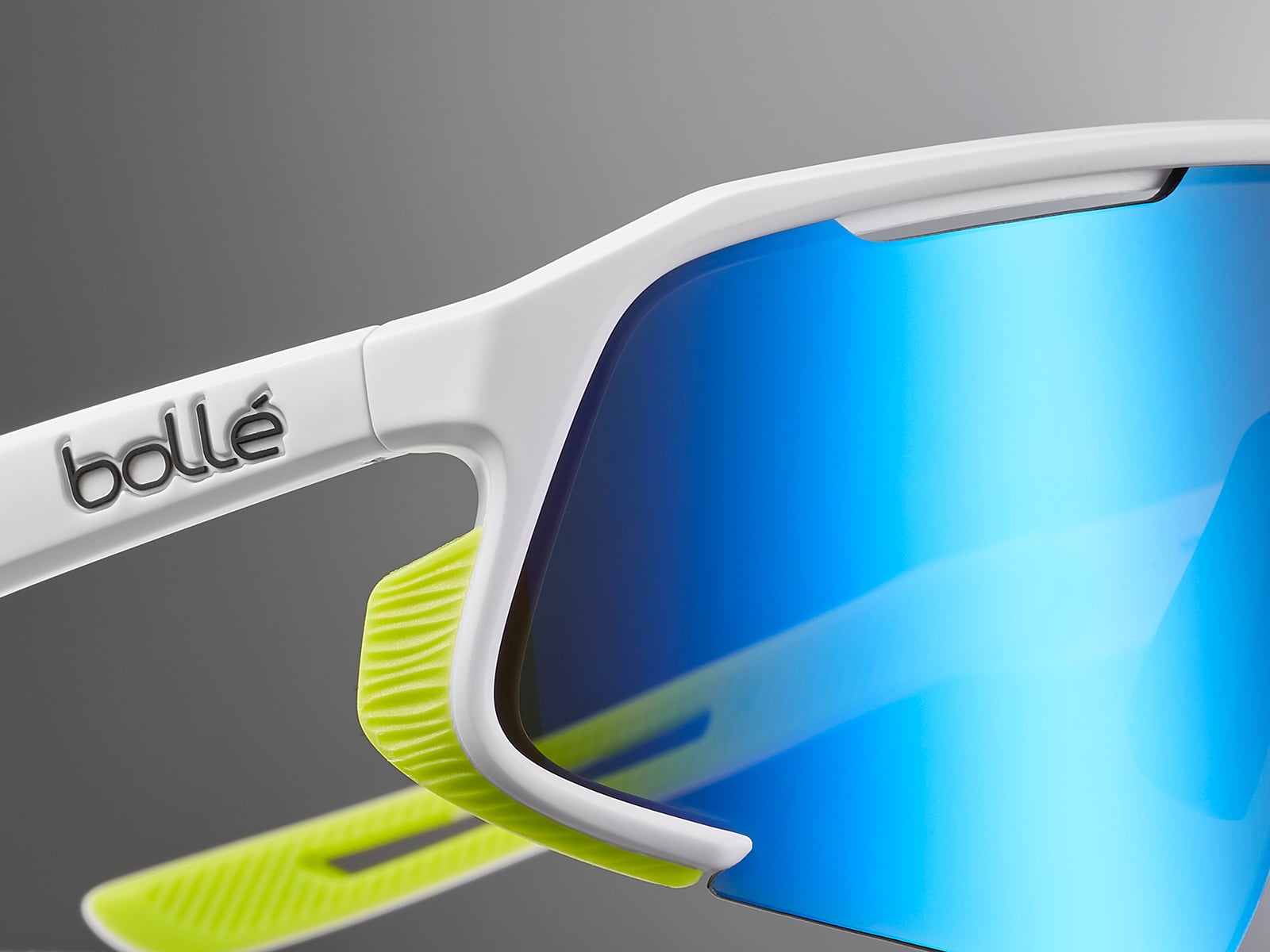 NWT Bolle BS010006 White 136mm Sunglasses