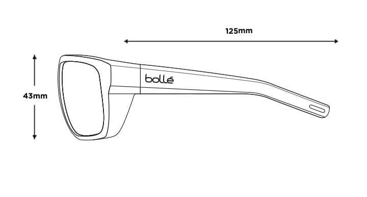 Falco Bolle Sport Fang Sunglasses AOZAN ANSI Replacement Lenses