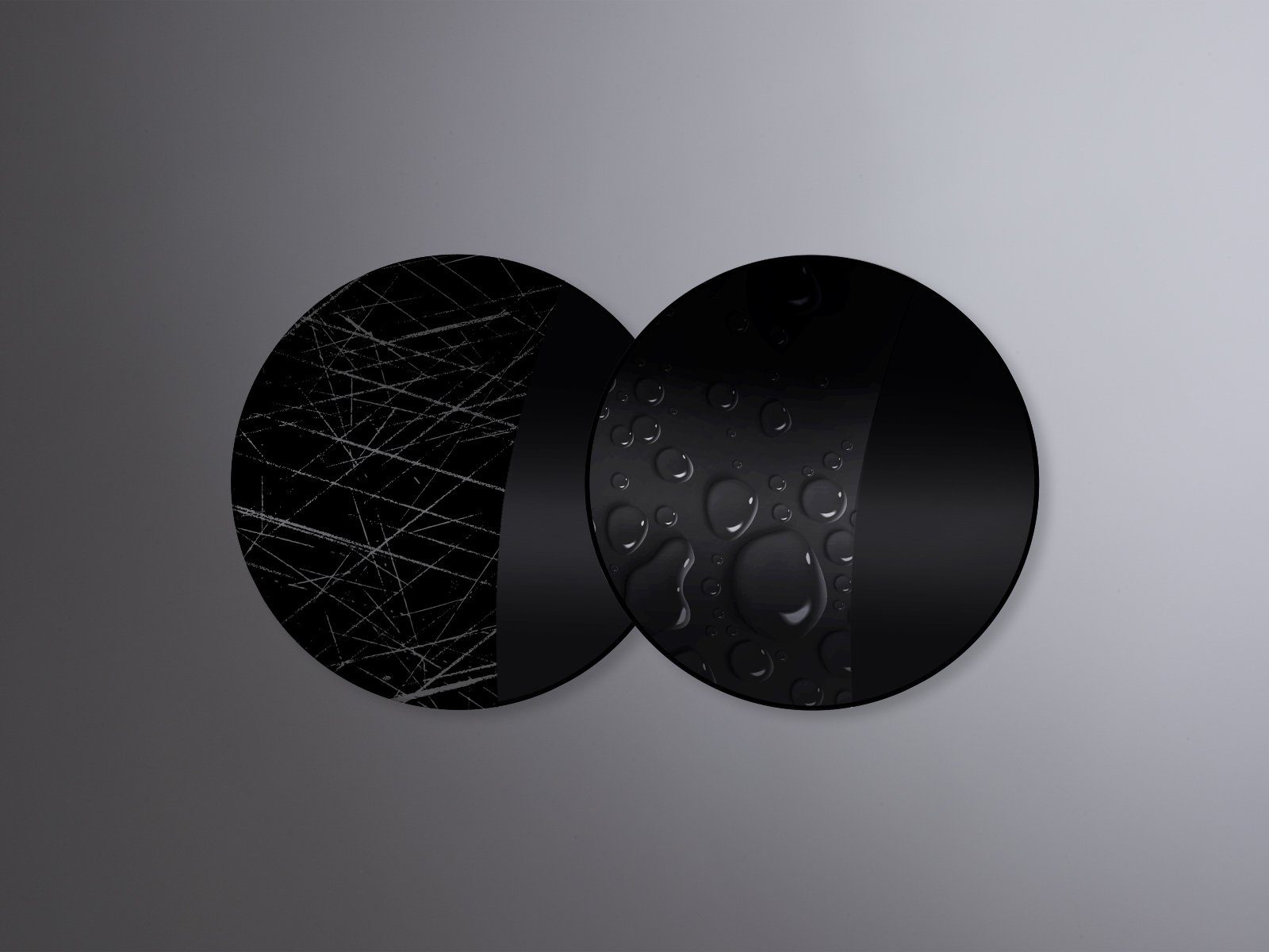 Anti-rayures & oléo/hydrophobe