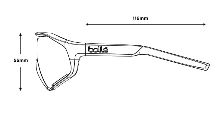 Bollé Shifter Cat.3 (VLT 15%) - Gafas de ciclismo, Envío gratuito