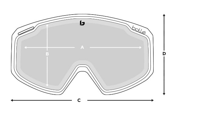 Bollé Masque de Ski Enfant Porteur de Lunette Explorer OTG Shiny White  Vermillon Gun - 21377 - Masques de Ski - IceOptic