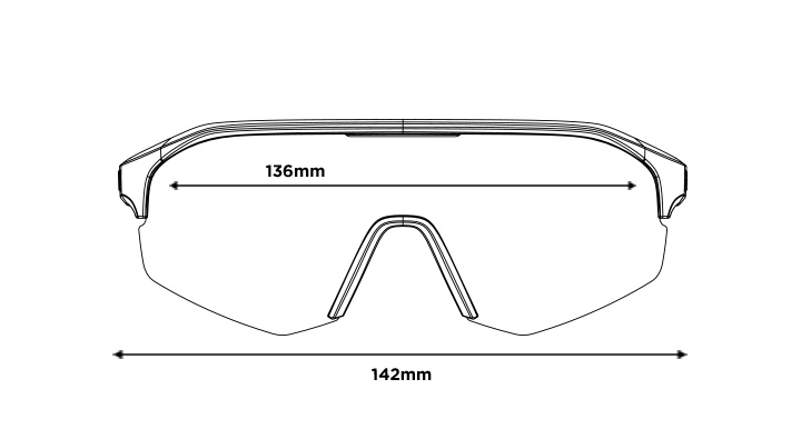 Bollé LIGHTSHIFTER Tennis Sunglasses - Phantom Lens Technology