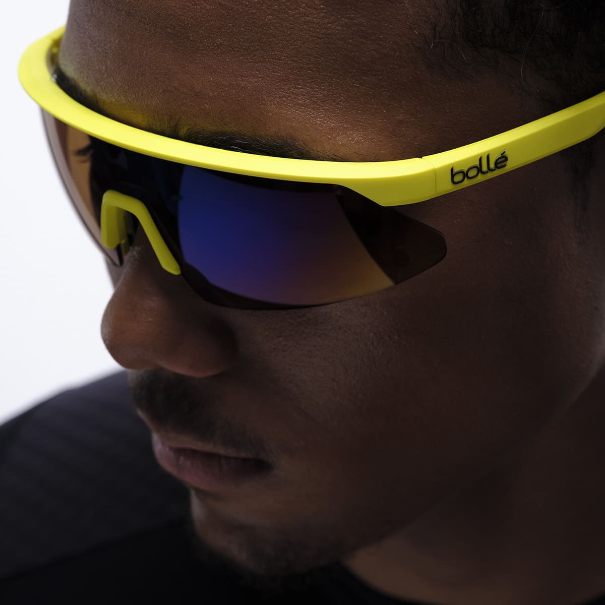 Bolle Multicolor Micro edge sunglasses☀️ Bolle Microedge Sunglasses Vintage 1980s Hot Neon Pink Blade  main image 2