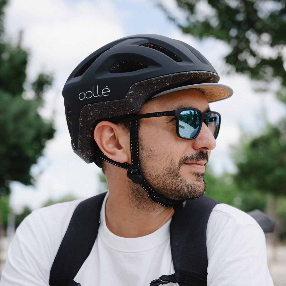 NWT Bolle Score-BS031008 53mm Black Matte Sunglasses display picture 3