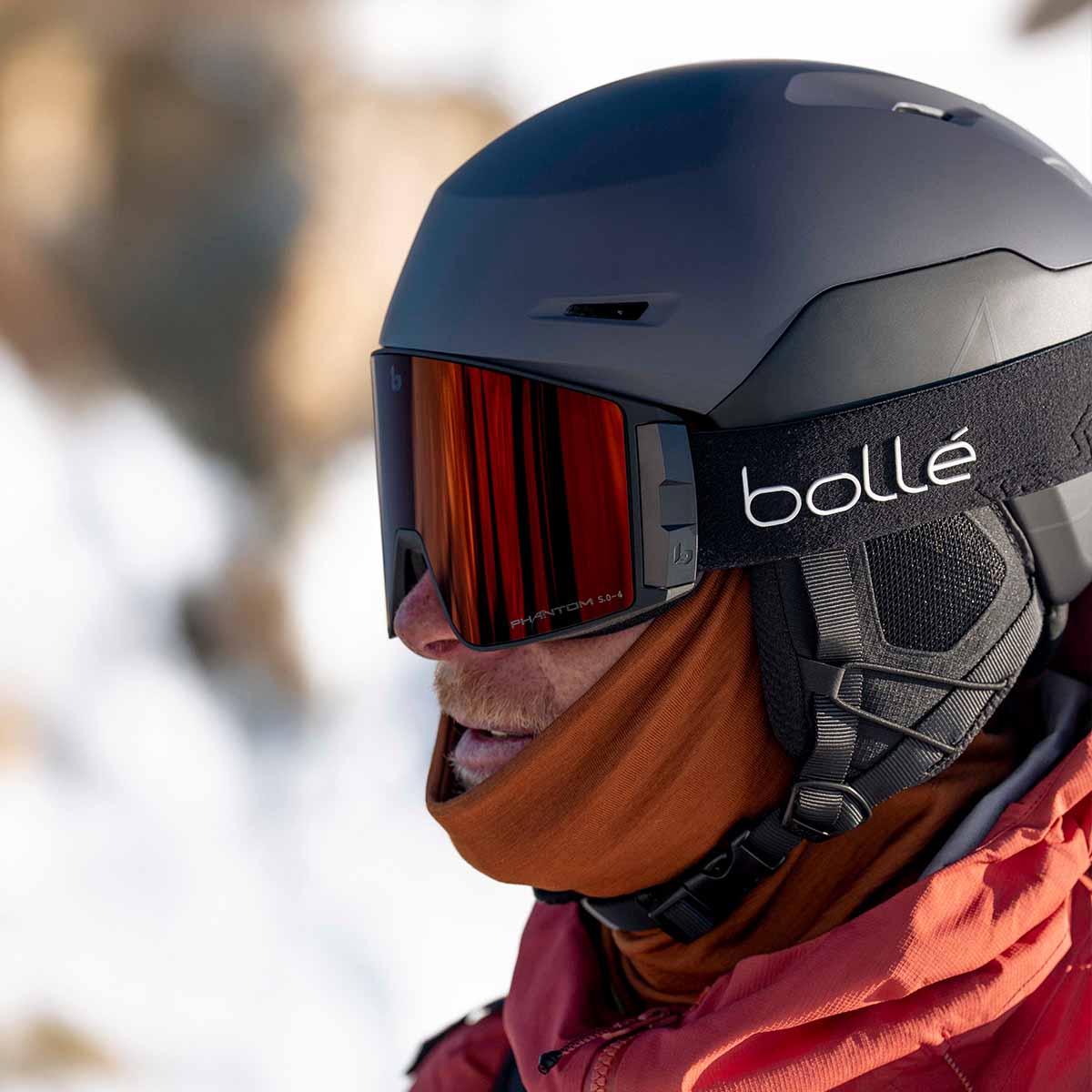 thumbnail interactive-video image 1 of Ravs Snowboard & Ski Goggles – Helmet Compatible, Extra Contrast, Fits Over Glasses (Unisex, Black) 1 of 2