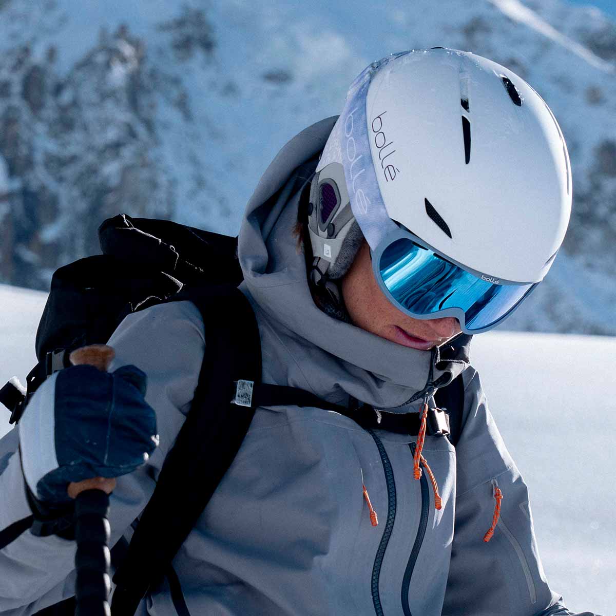 bolle juliet ski and snowboard helmet Bollé JULIET Women's Ski Helmet - Ultra-Shock-Resistant Shell Ski Helmets